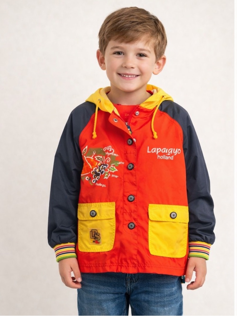 🫟 Lapagayo Holland Children’s Raincoat – Size 6.